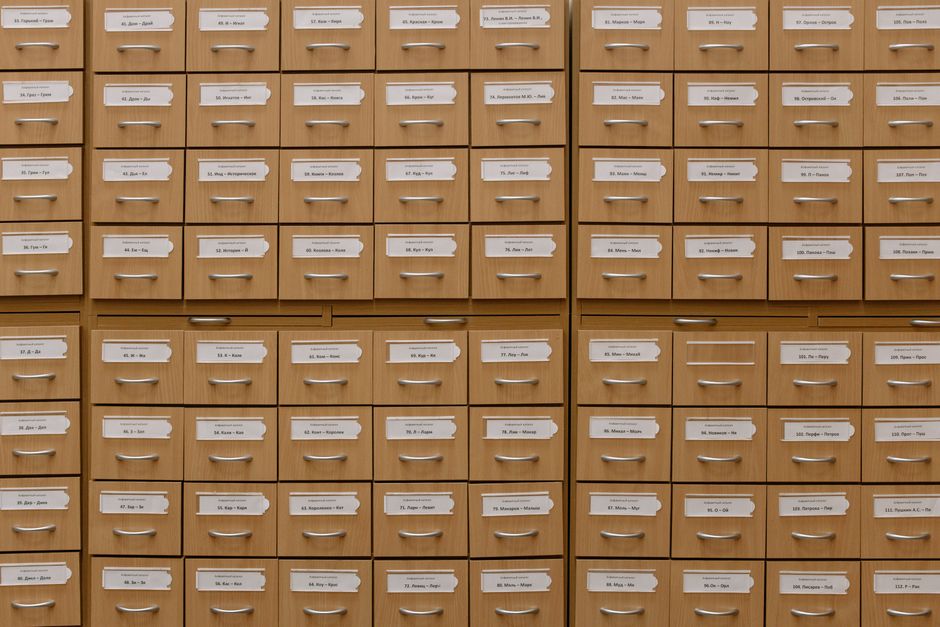 Custom wooden cabinet drawers for storage